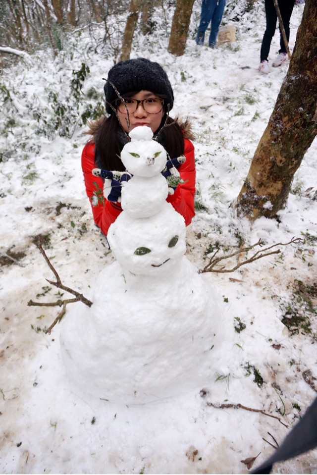 台北下雪了