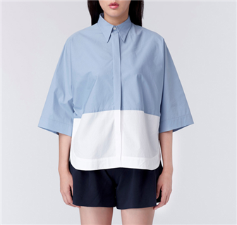 C70 Mute Shirt - Blue top